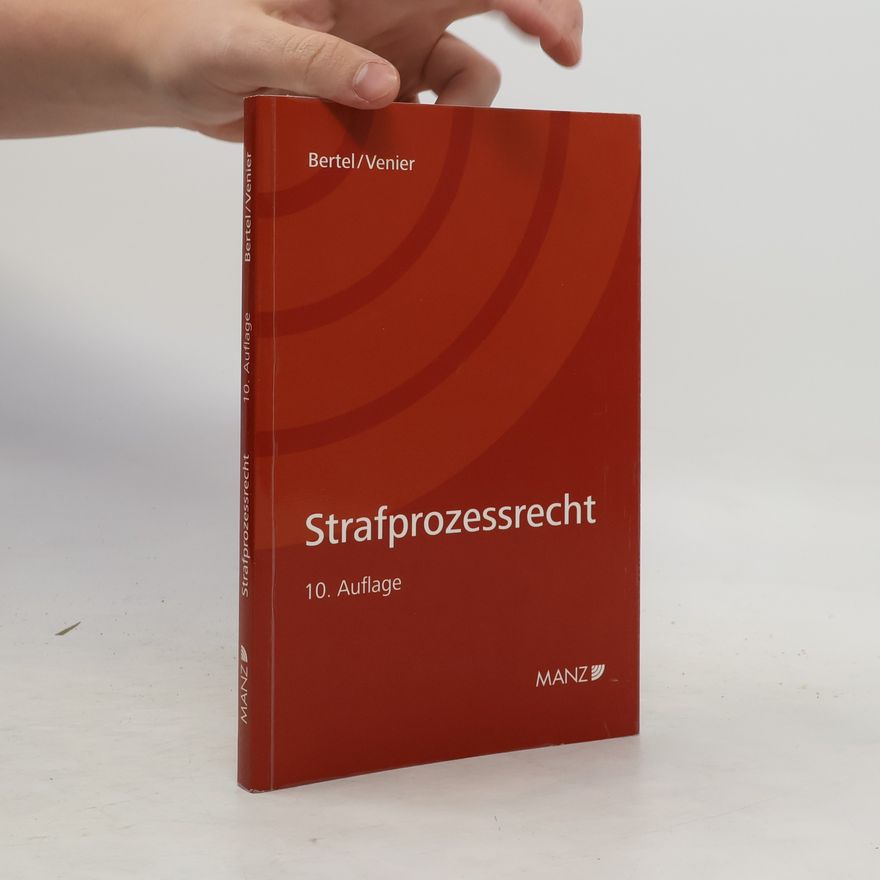 Christian Bertel Strafprozessrecht