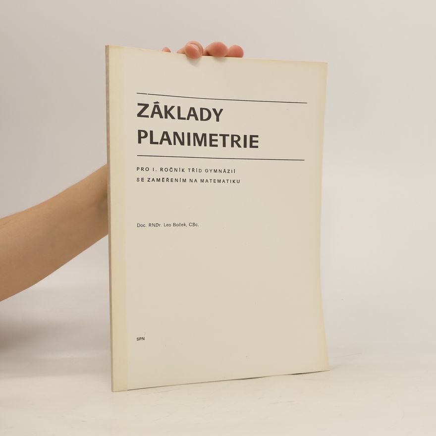 Leo Boček Základy planimetrie