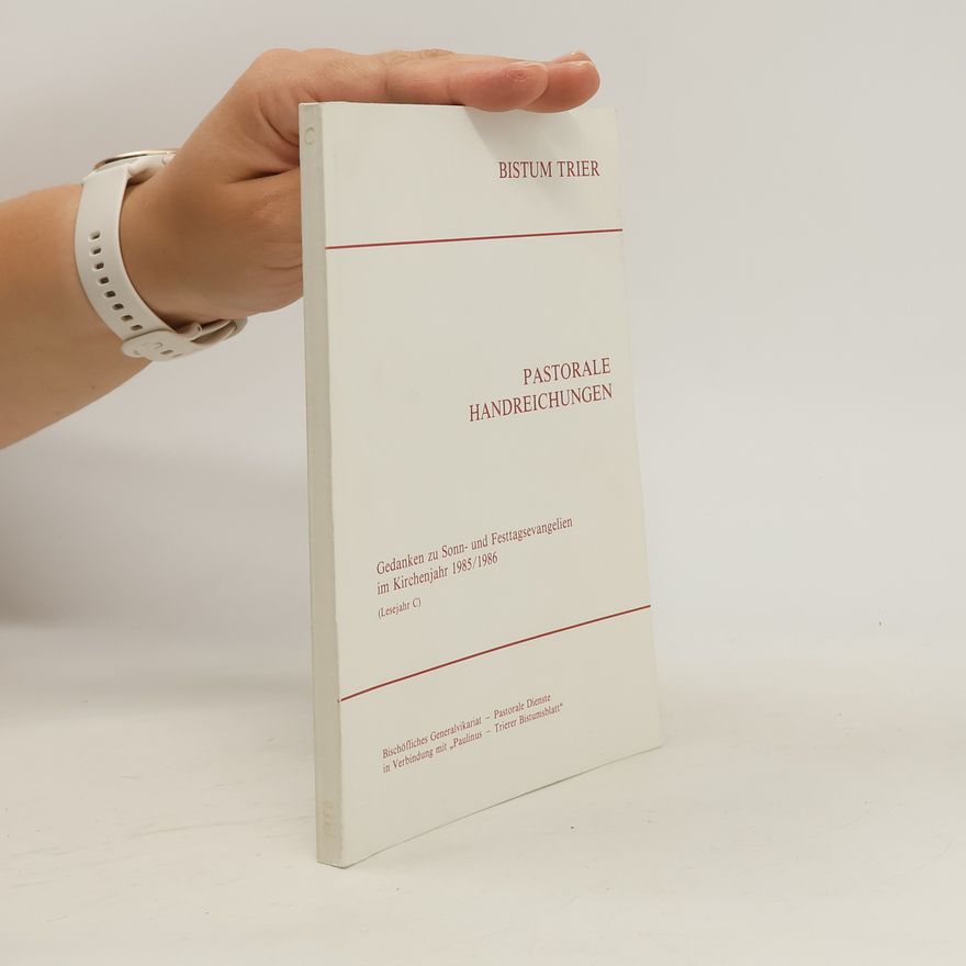 Various authors Pastorale Handreichungen