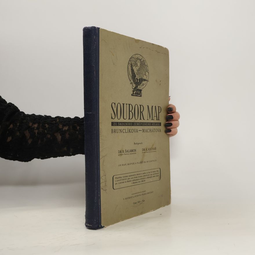 Collectif d'auteurs Soubor map ze školního zeměpisného atlasu