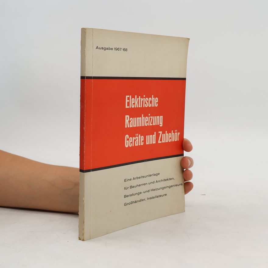Various authors Elektrische Raumheizung Geräte und Zubehör