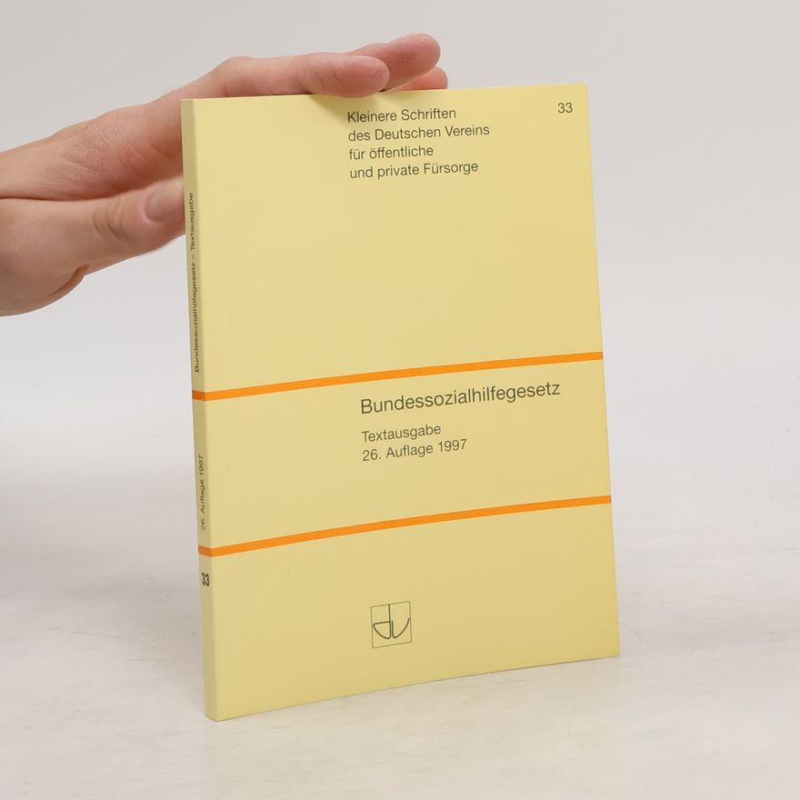 Autorenkollektiv Bundessozialhilfegesetz
