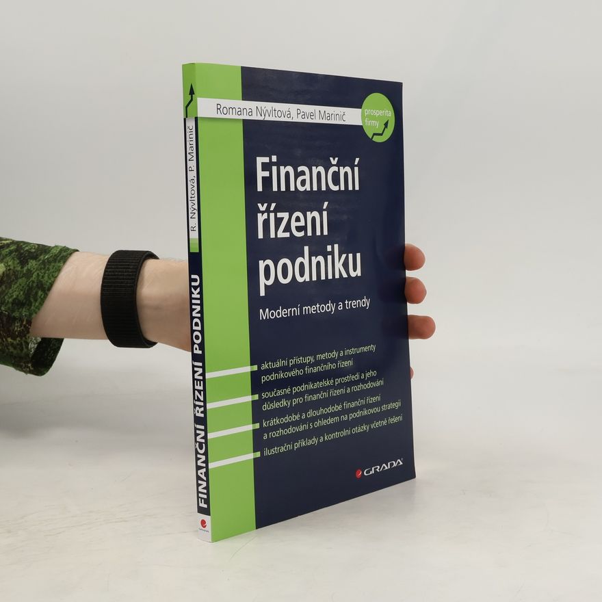 Romana Čižinská Finanční řízení podniku