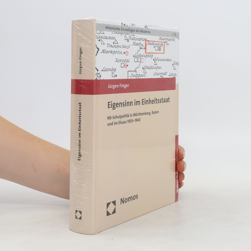 Jürgen Finger Eigensinn im Einheitsstaat