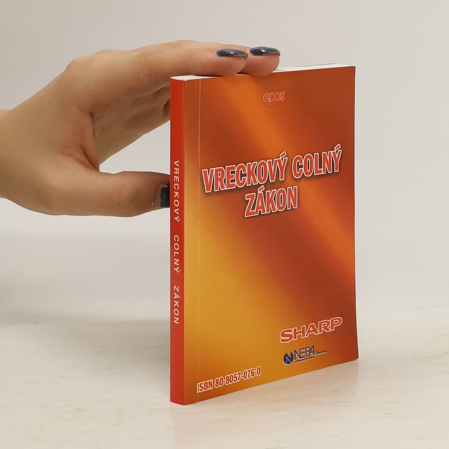 Collectif d'auteurs Vreckový colný zákon