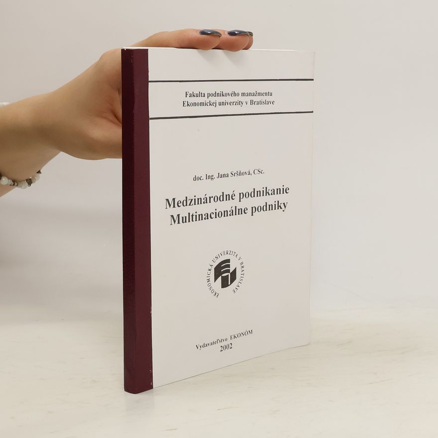 Jana Sršňová Medzinárodné podnikanie