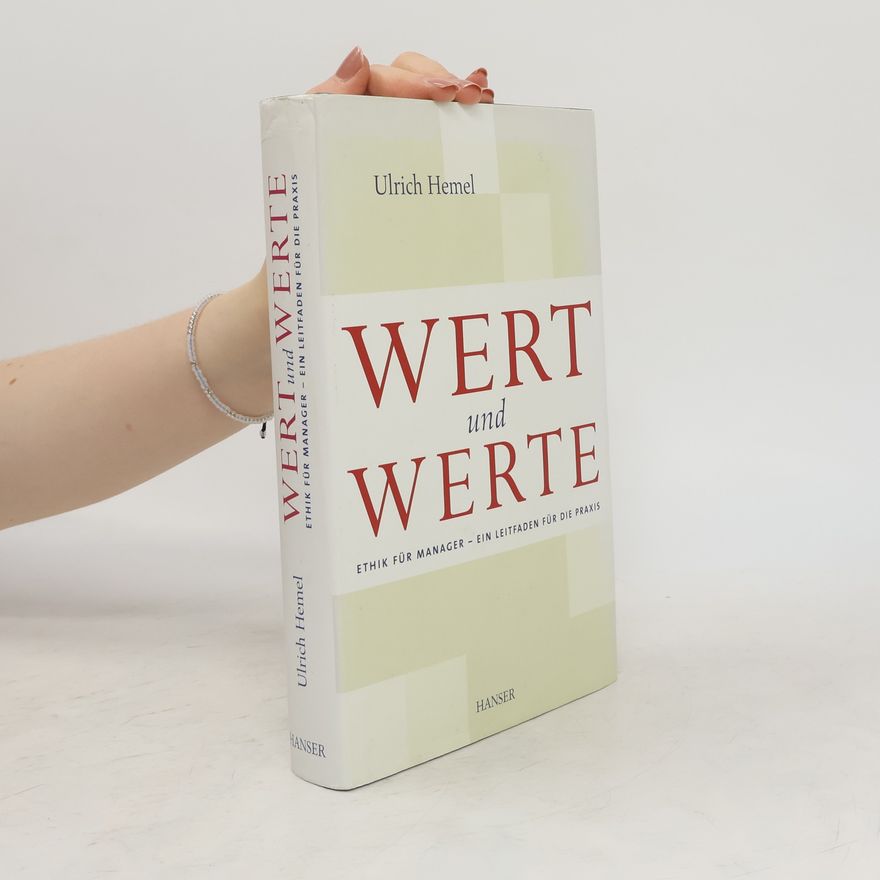 Ulrich Hemel Wert und Werte