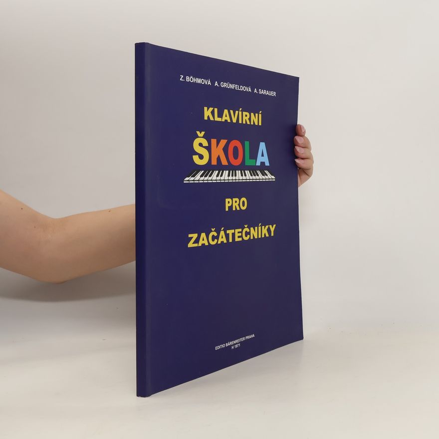 Kolektiv autorů Klavírní škola pro začátečníky