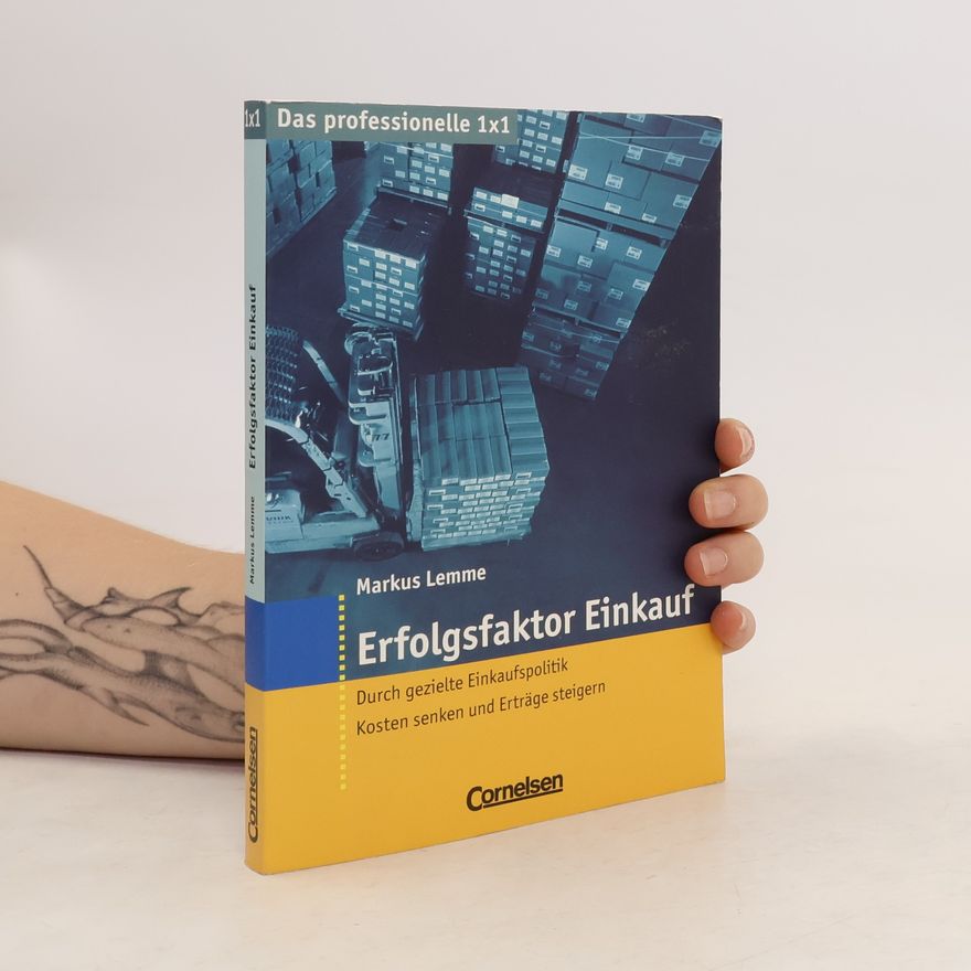 Markus Lemme Erfolgsfaktor Einkauf