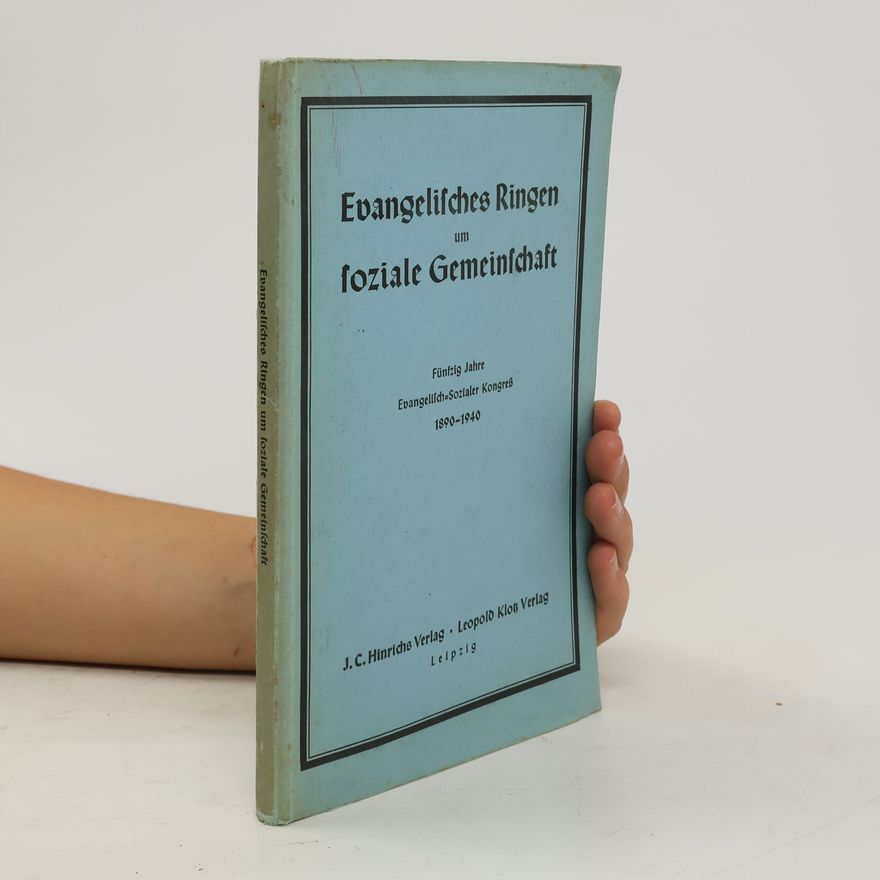 Autorenkollektiv Evangelisches Ringen um soziale Gemeinschaft