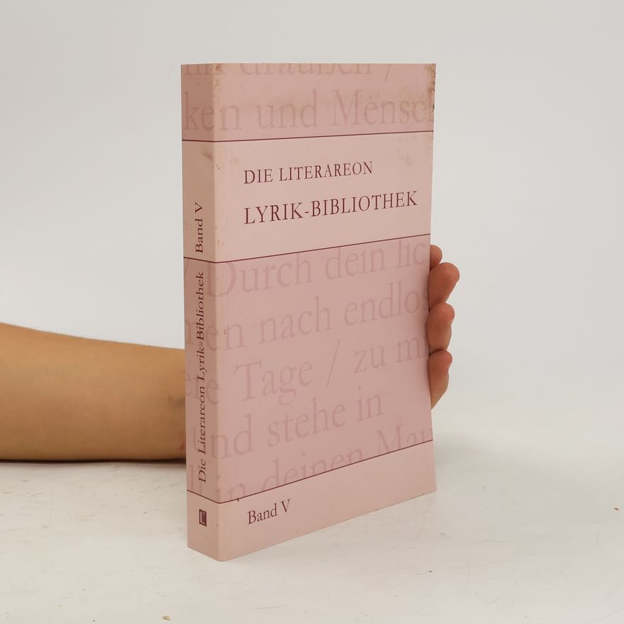 Anja-Kerstin Zimmermann Die Literareon Lyrik-Bibliothek. Band V