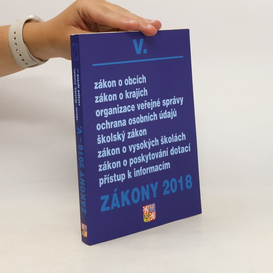 Kolektiv autorů Zákony 2018 V.