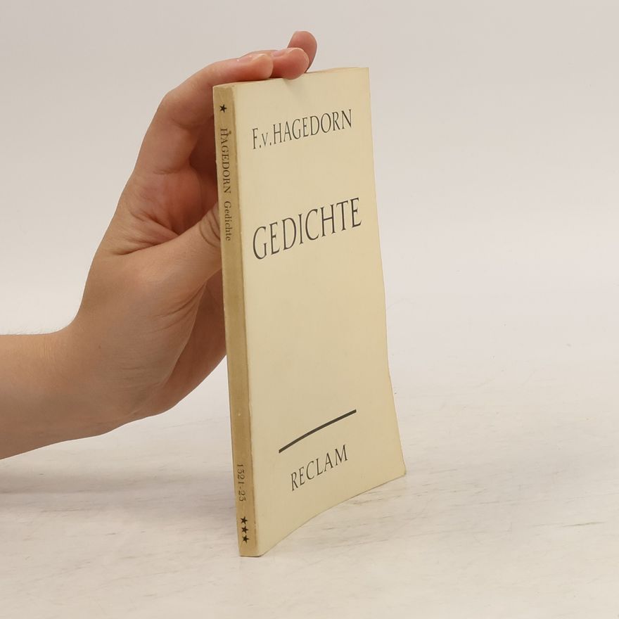 Friedrich Von Hagedorn Gedichte