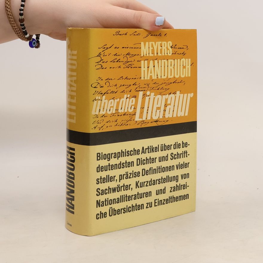 AA.VV. Meyers Handbuch über die Literatur
