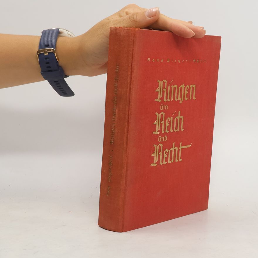 Hans Bleyer Haertl Ringen um Reich und Recht