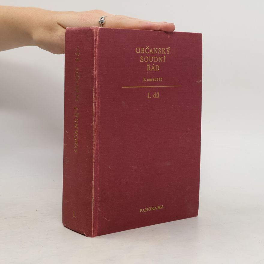 Collectif d'auteurs Občanský soudní řád I.