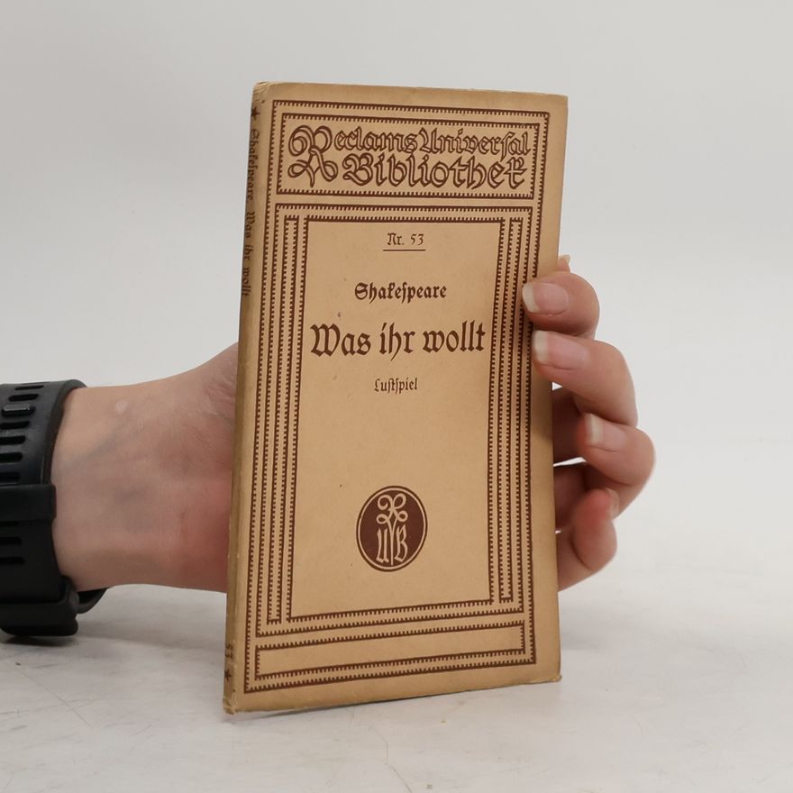 William Shakespeare Der Dreikönigsabend ober Was ihr wollt