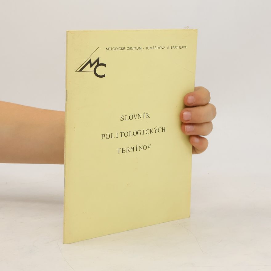 Svetozár Krno Slovník politologických termínov