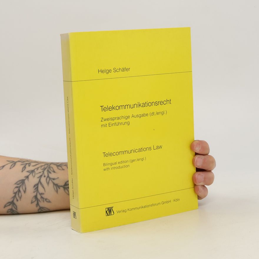 Helge Schäfer Telekommunikationsrecht