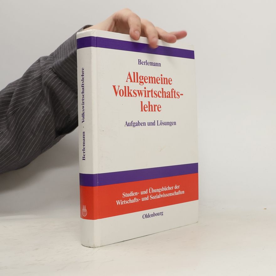Michael Berlemann Allgemeine Volkswirtschaftslehre