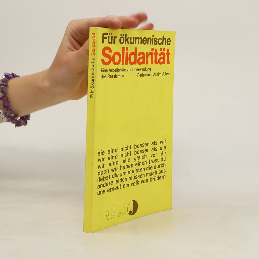 Arnim Juhre Für ökumenische Solidarität