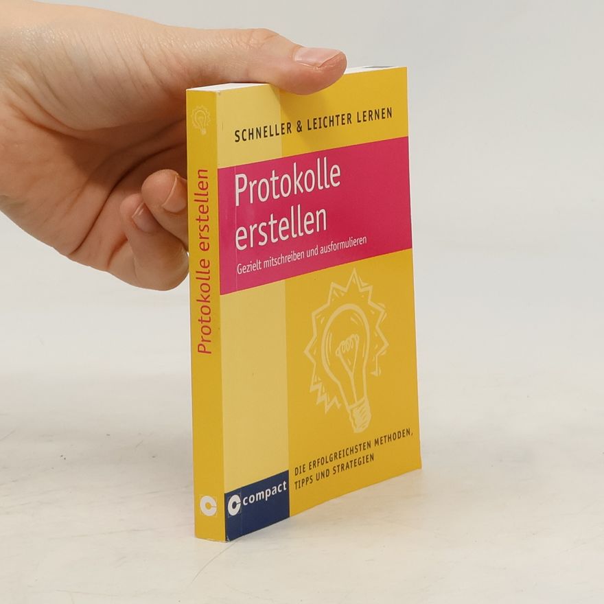 Nicole Langer Protokolle erstellen