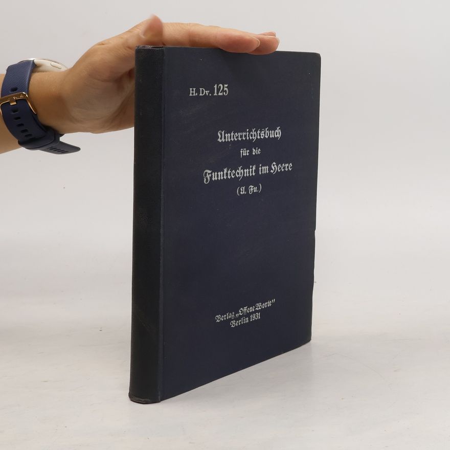 Autorenkollektiv Unterrichtsbuch für die Funktechnik im Heere