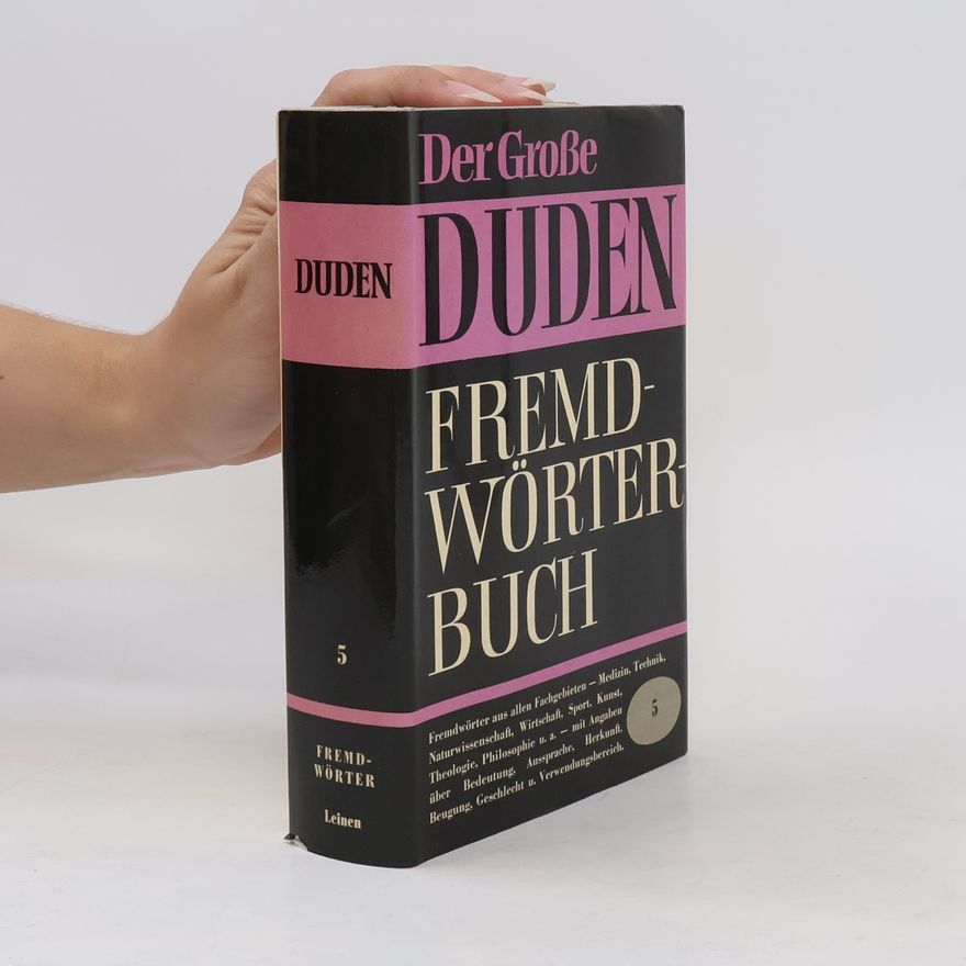 Paul Grebe Der Große Duden Fremdwörterbuch 5