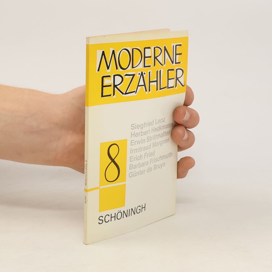 Siegfried Lenz Moderne Erzähler