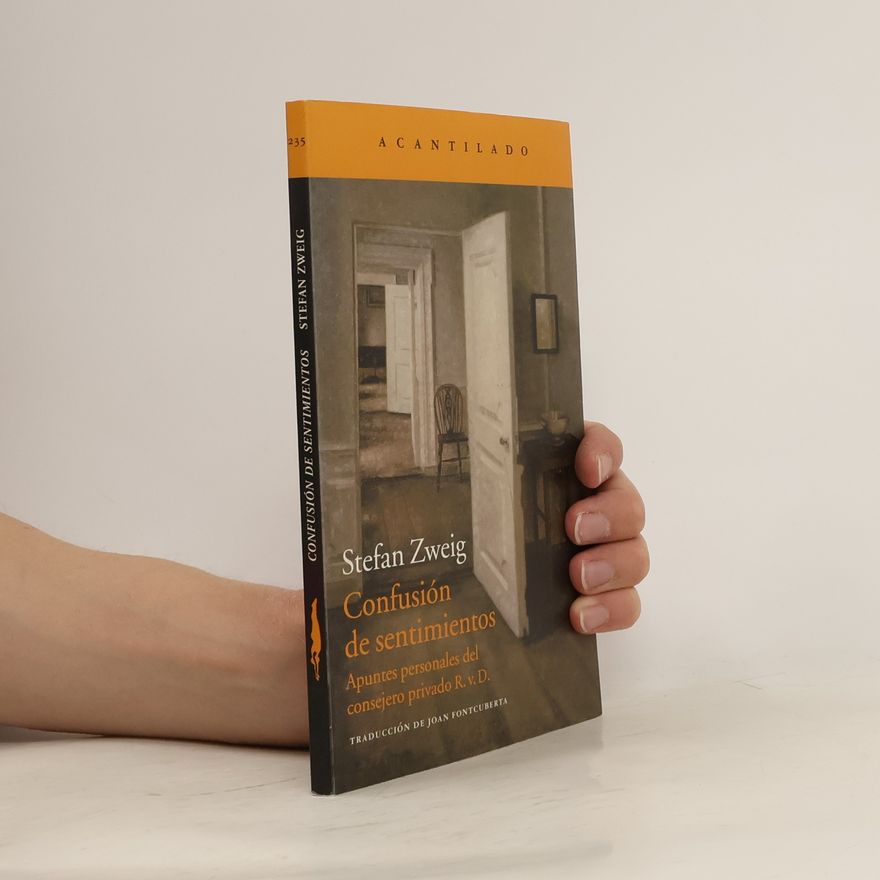 Stefan Zweig Confusión de sentimientos