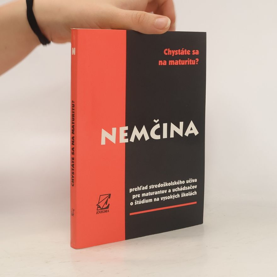 Viktor Štourač Nemčina-chystáte sa na maturitu?