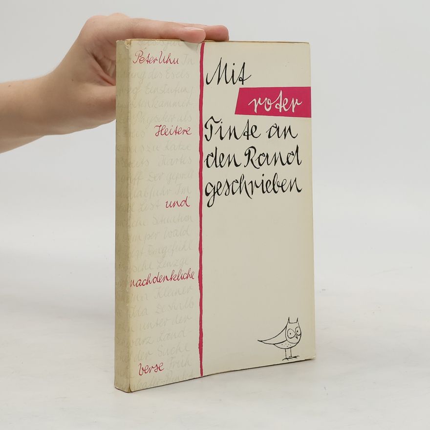 Autorenkollektiv Mit roter Tinte en den Rand geschrieben