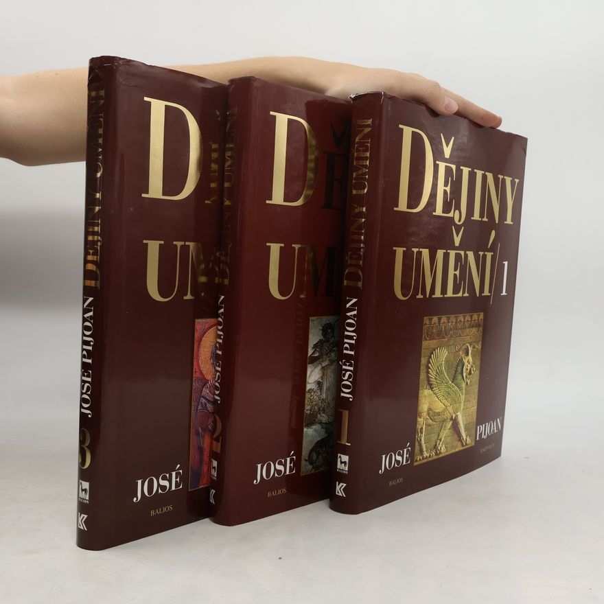 Josep Pijoan Dějiny umění 1. - 3. díl