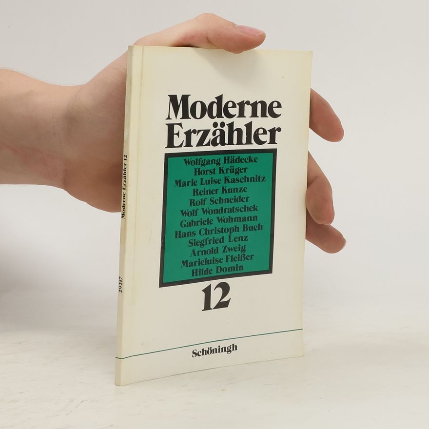Wolfgang Hädecke Moderne Erzähler