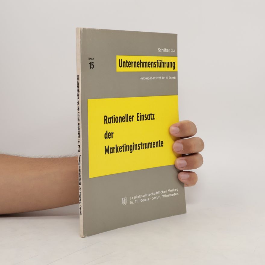 Kolektiv autorů Rationeller Einsatz der Marketinginstrumente