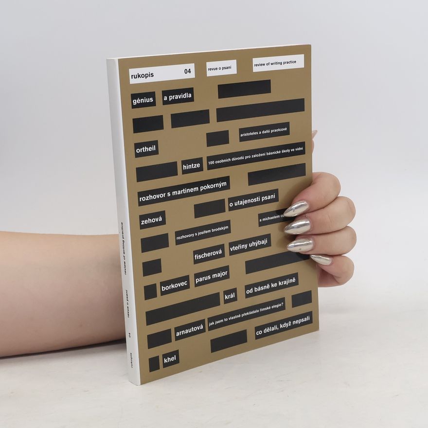 Various authors Rukopis 04. Revue o psaní. Review of writing practice