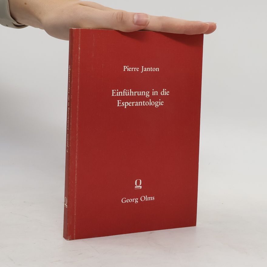 Pierre Janton Einführung in die Esperantologie