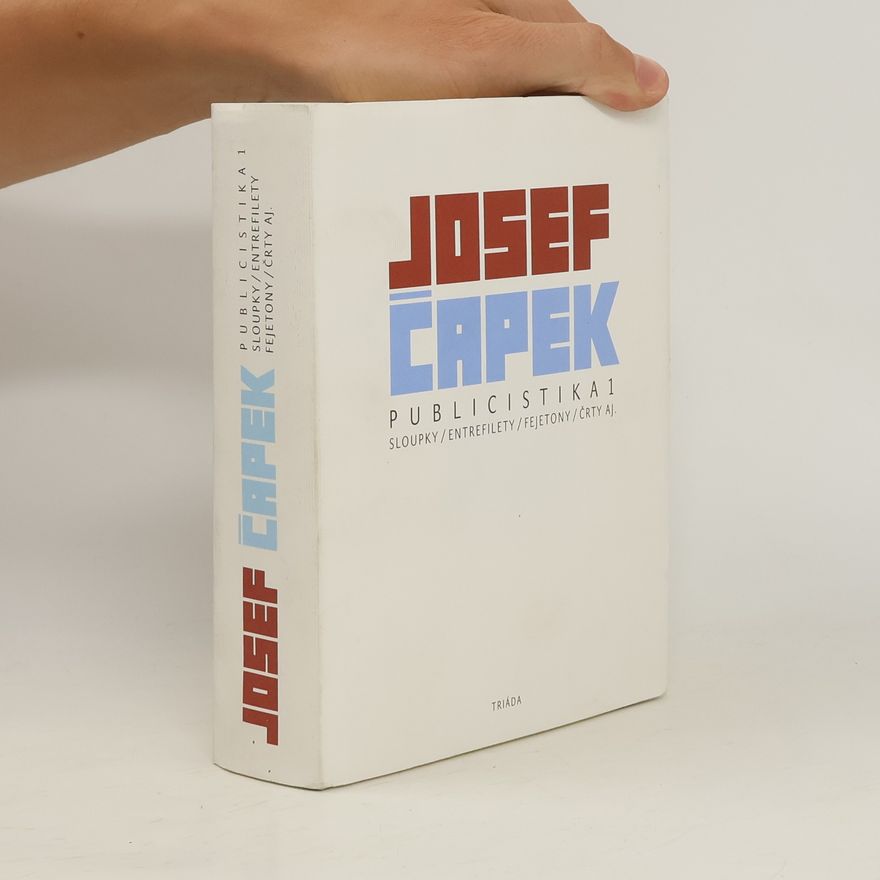 Josef Čapek Publicistika 1