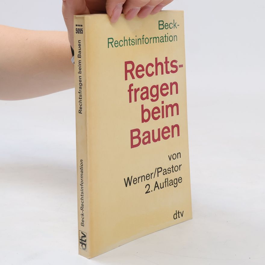 Autorenkollektiv Rechtsfragen beim Bauen