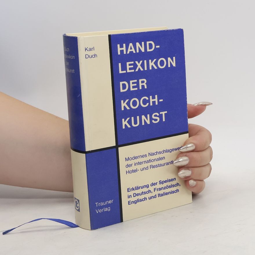 Karl Duch Handlexikon der Kochkunst