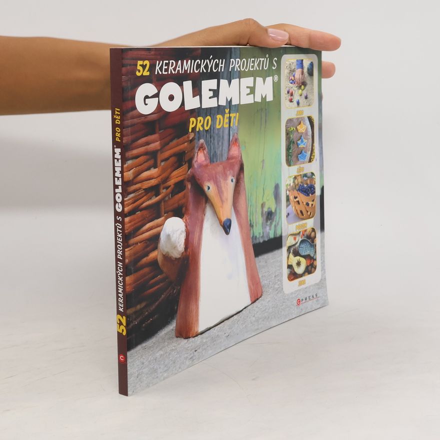 Redakce časopisu Golem 52 keramických projektů s Golemem pro děti