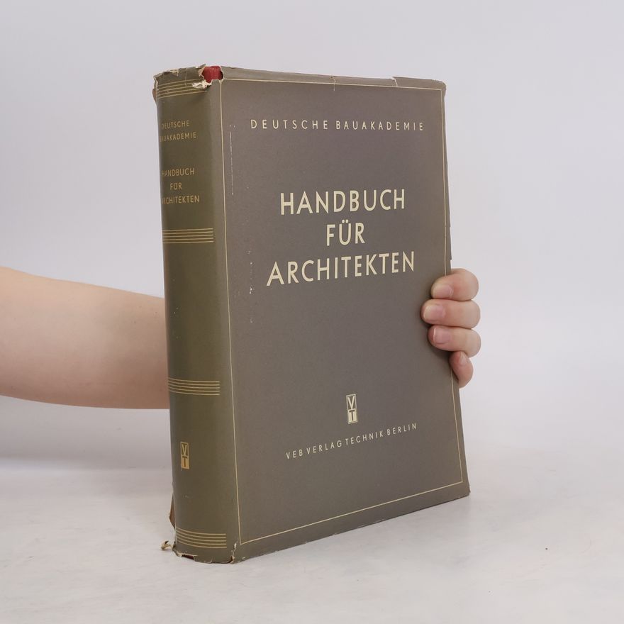 Deutsche Bauakademie Handbuch für Architekten