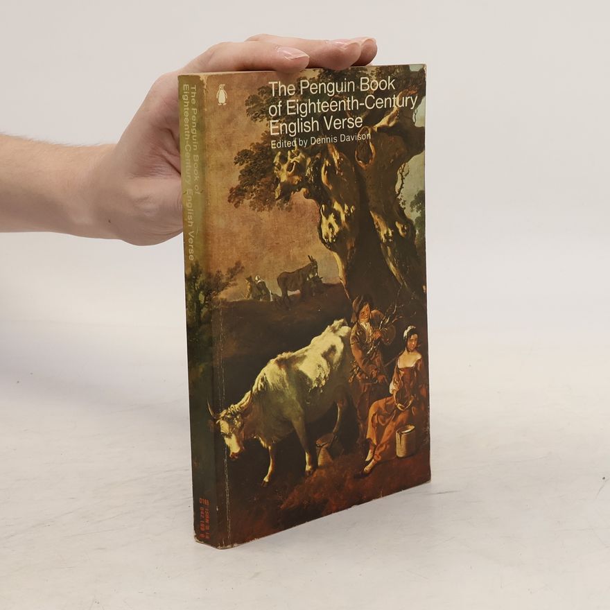 Dennis Davison The Penguin Book of Eighteenth-Century. English Verse