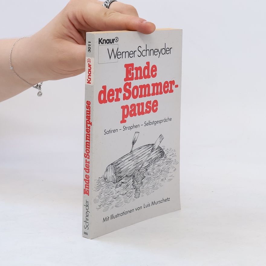 Werner Schneyder Ende der Sommerpause
