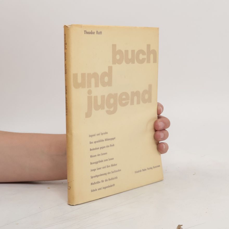 Theodor Rutt Buch und Jugend