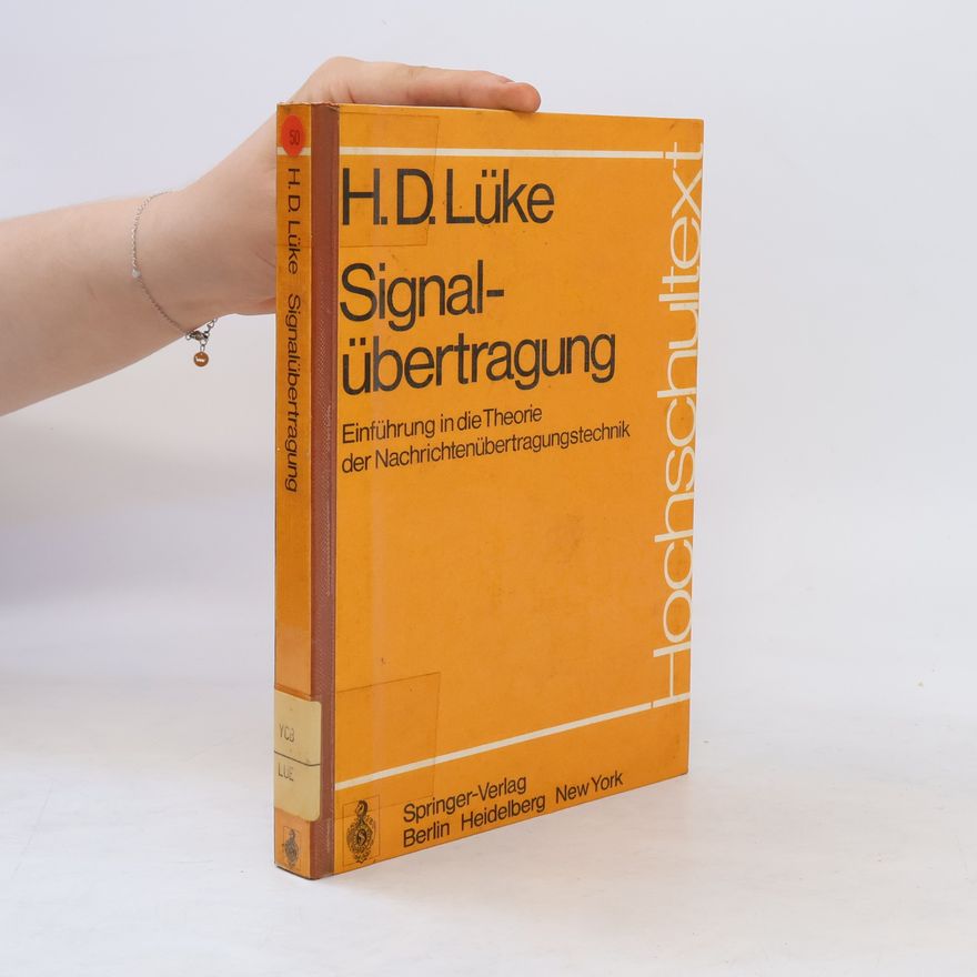 H.D. Lüke Hochschultext: Signalübertragung