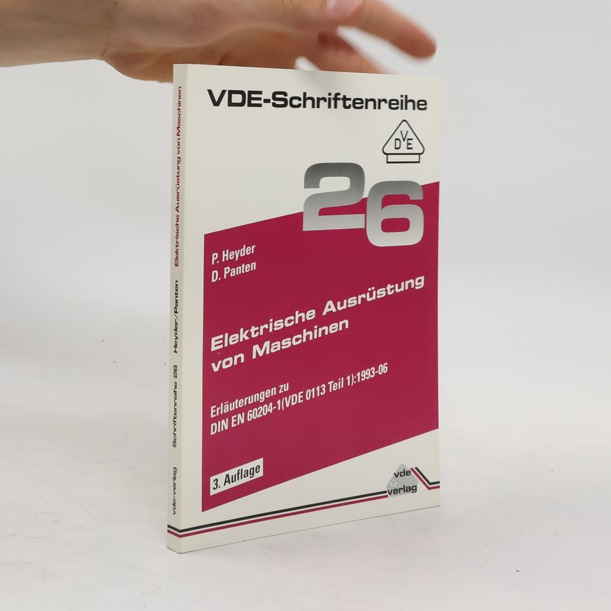 Paul Heyder Elektrische Ausrüstung von Maschinen