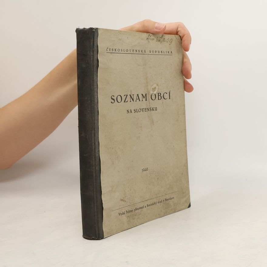 Various authors Soznam obcí na Slovensku
