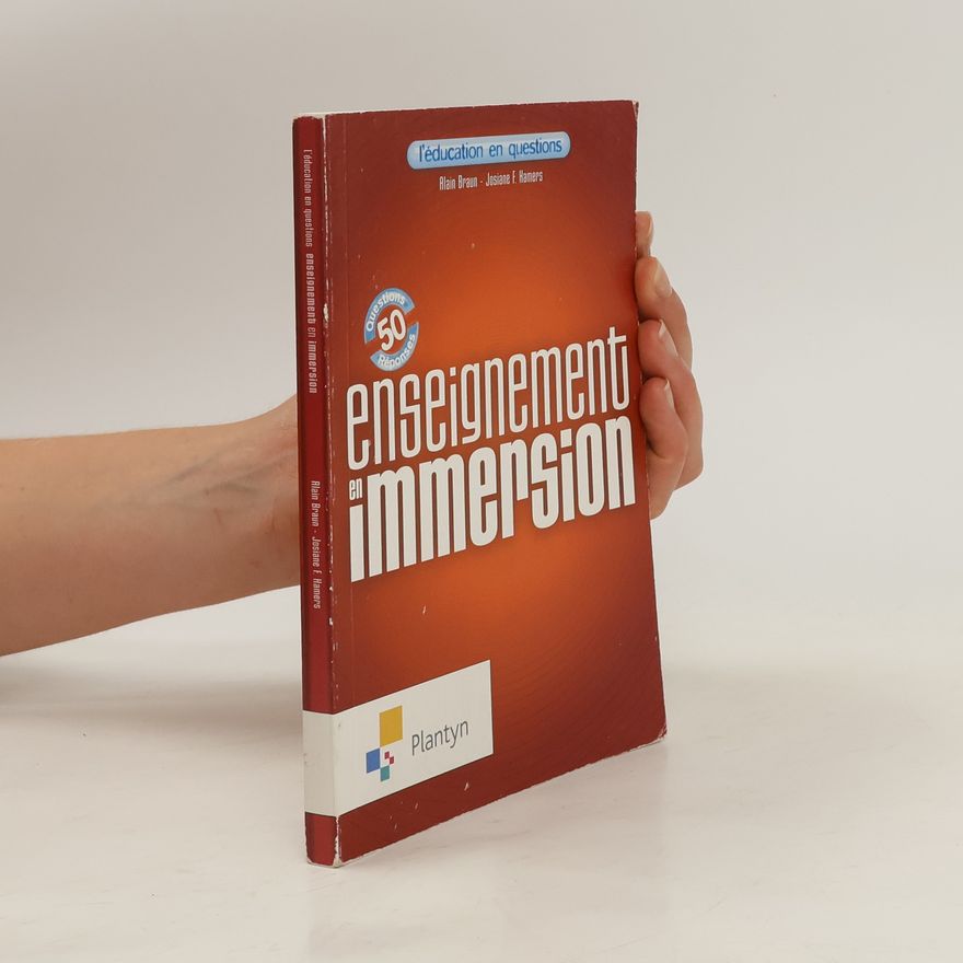 Josiane F. Hamers Enseignement en immersion