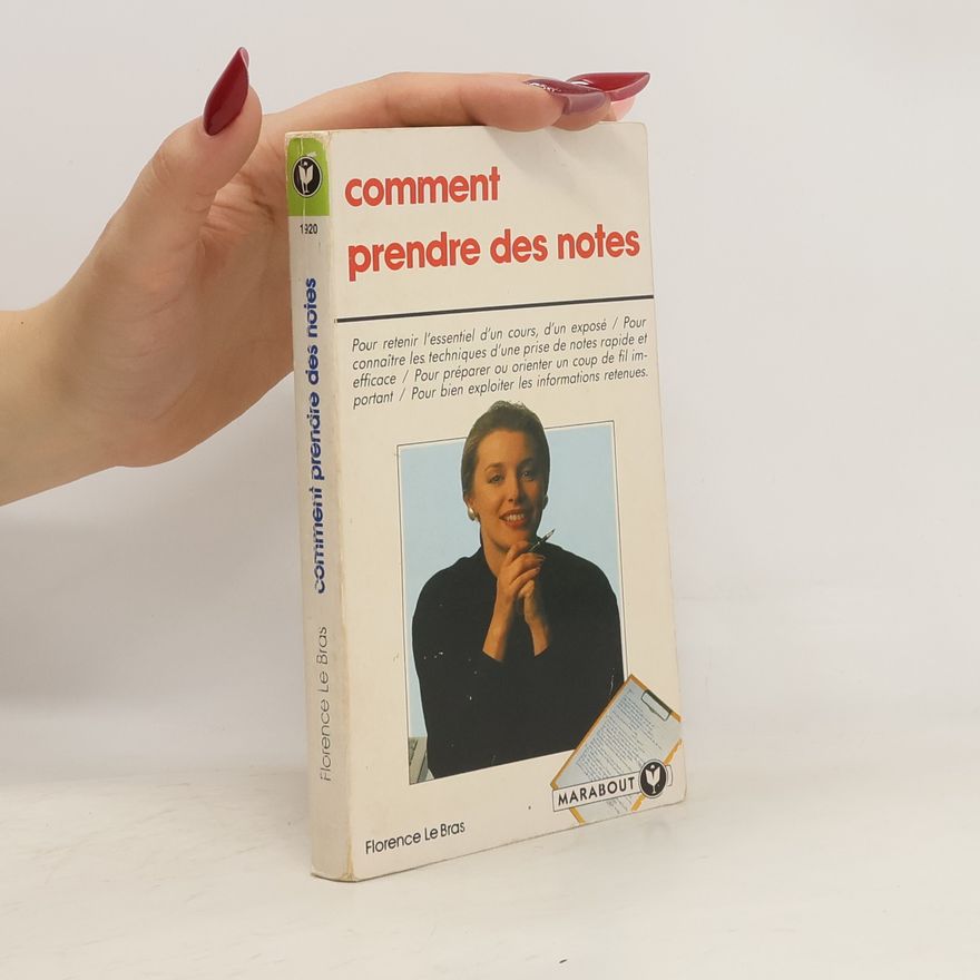 Florence Le Bras Comment prendre des notes